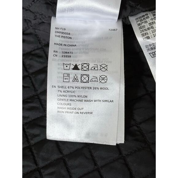 Dues Ex Machina The Piston Wool Shirt Lightweight Coat Jacket Plaid Men's Size L - Picture 7 of 14